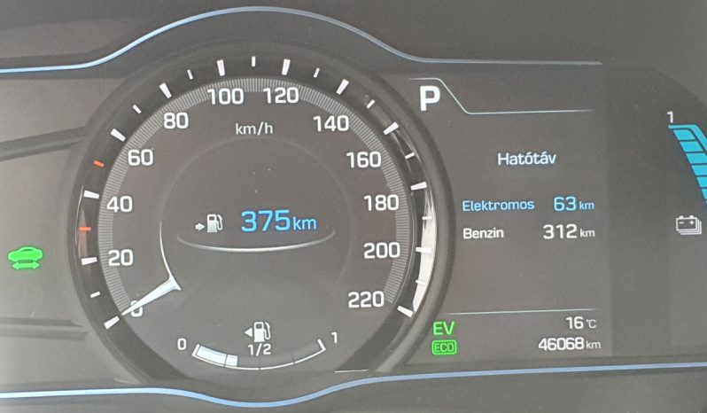 Hyundai Ioniq PHEV 2019 megtelt