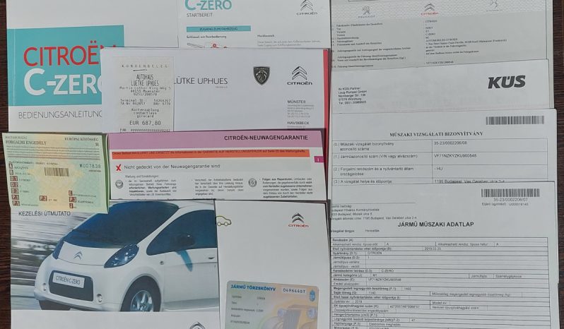 Citroën C-Zero 2019 megtelt