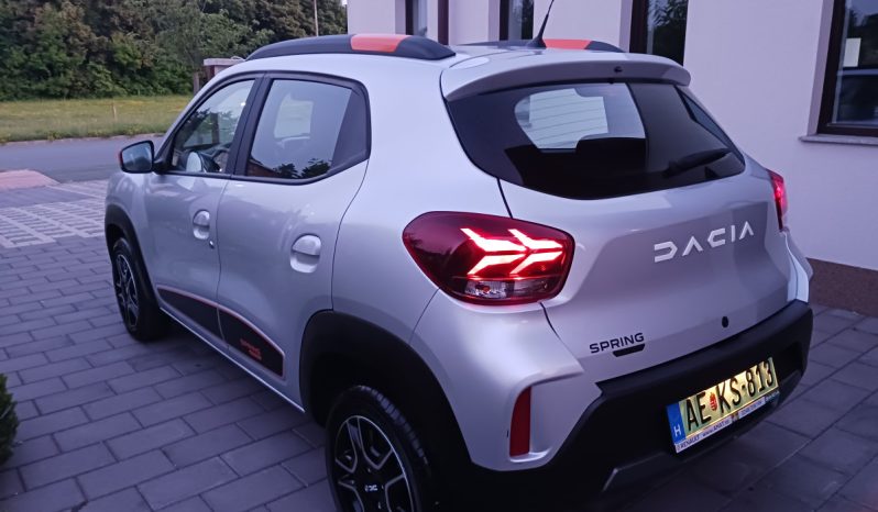 Dacia Spring 2023 megtelt