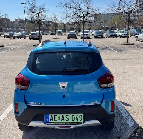 Dacia Spring 2022 megtelt