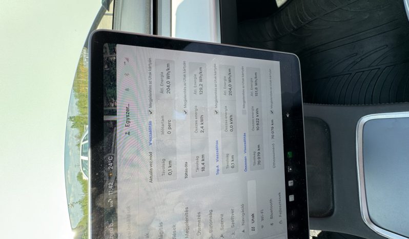 Tesla Model 3 Standard Range Plus megtelt