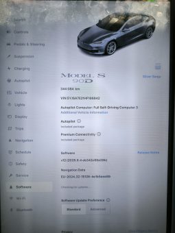 Tesla Model S 90D megtelt